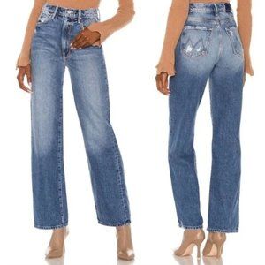 NWT Mother Superior High Waisted Tunnel Vision Sneak Take Me Higher Jean Size 26
